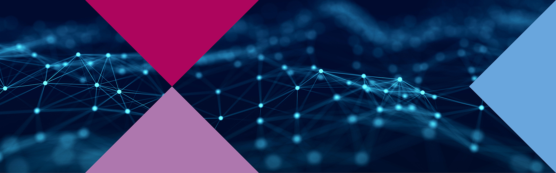 Schematische Grafik einer Netzwerkstruktur