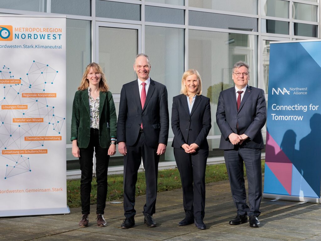 Connecting for tomorrow: Parlamentarischer Austausch zur wissenschaftlichen Spitzenforschung im Nordwesten